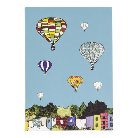 Pack of 8 Balloons Notecards 