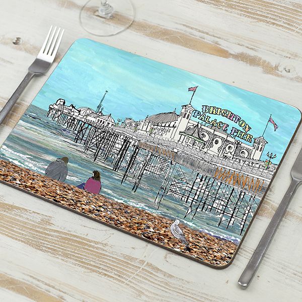 'Palace Pier' Brighton Placemat