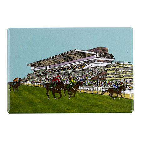 Cheltenham Racecourse Fridge Magnet