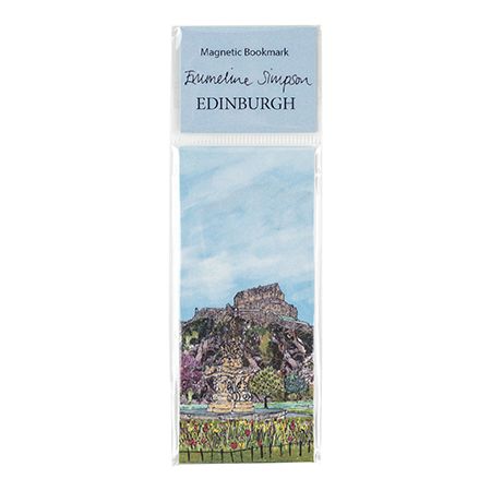 Edinburgh Castle Magnetic Bookmark