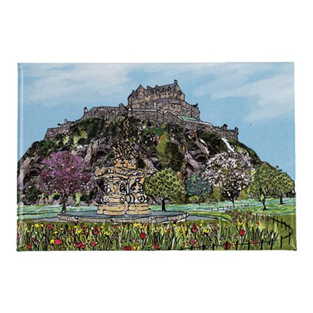 Edinburgh Castle Fridge Magnet