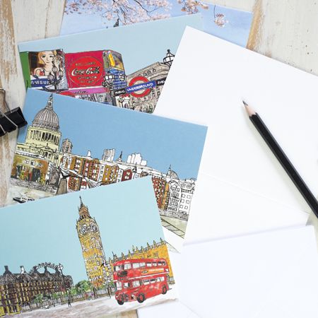 Images of London Set of 8 Notecards