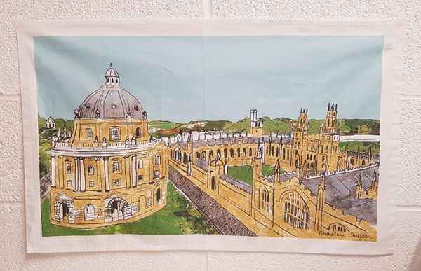  Oxford Skyline Tea towel