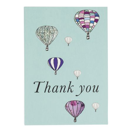 Pack of 8 Thank you cards